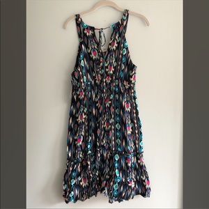 NWT Mossimo Black Ikat Dress Medium